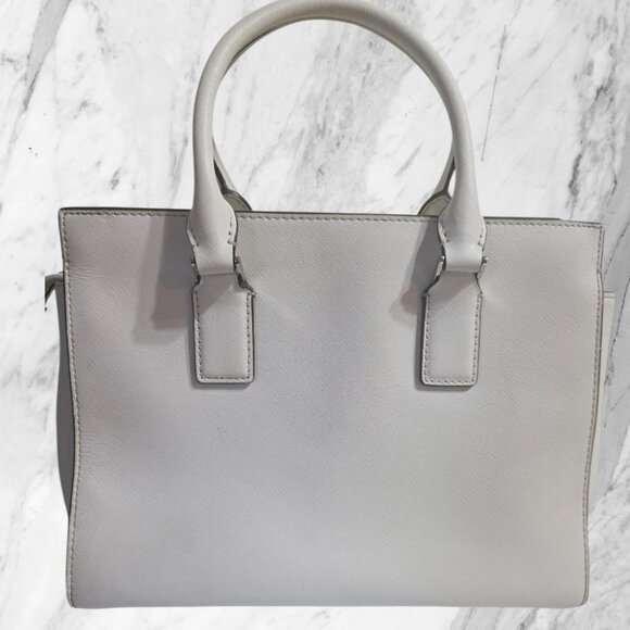 Kate Spade Cameron Medium Satchel White Crossbody Shoulder Bag - Picture 8 of 10